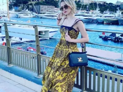 Мария Бакалова на шоу в Монако (СНИМКИ)