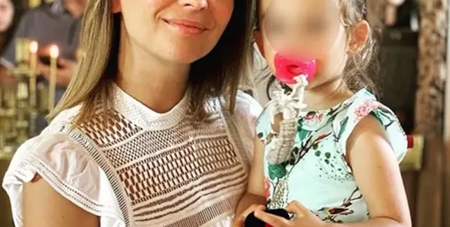 Вики Терзийска кръсти дъщеря си