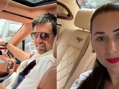 Гъзар! Мъжът на Наталия Кобилкина си купи Бентли!