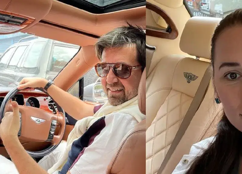 Гъзар! Мъжът на Наталия Кобилкина си купи Бентли!