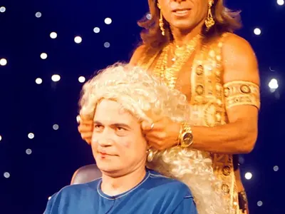 И Слави имаше коса преди да стане символ на голата глава (СНИМКИ)