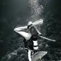 Андреа се гмурка със застрашени видове