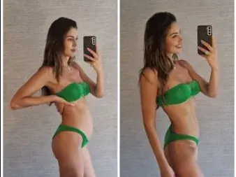 Бременна ли е Алекс Петканова? Моделката показа наедряло коремче (ФОТО)