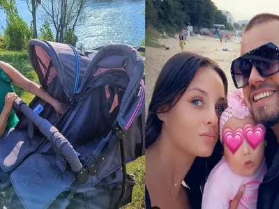 Ева Веселинова и Симона Загорова в морска бебемания (СНИМКИ)