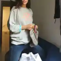 Яна Маринова репетира с вълнени чорапи