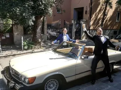 Ивайло Захариев с прекрасна киносватба! (Много СНИМКИ)