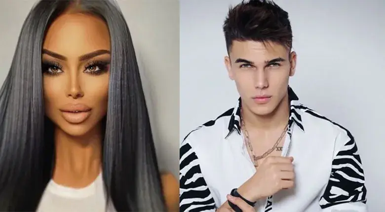 Не чалга баба, а засукана брюнетка заби Денис Теофиков (Снимки в галерията)