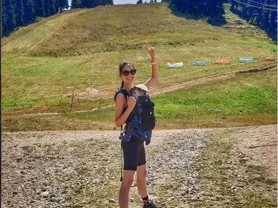 Сбъдната мечта! Луиза Григорова заведе сина си в планината (ФОТО)