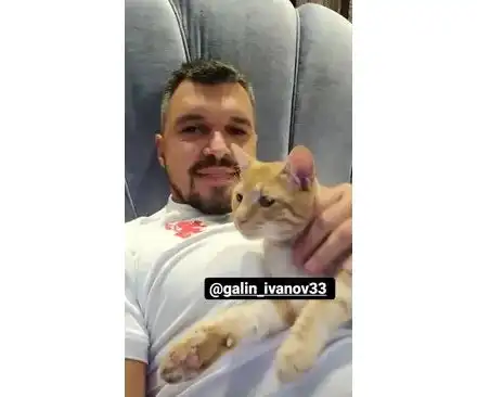 Божинов се похвали с новото си коте