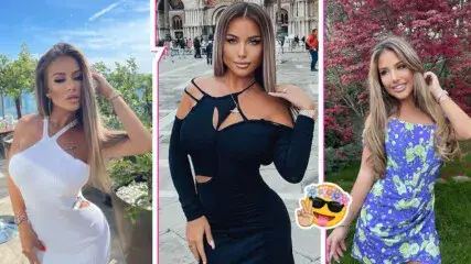 С ново гадже: Гери-Никол разхожда рокля за 1000 долара във Венеция