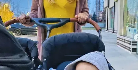 Бебето на Ева Веселинова местело мебели