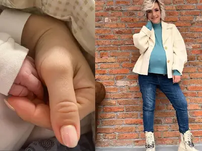 Честито! Поли Генова роди момиченце