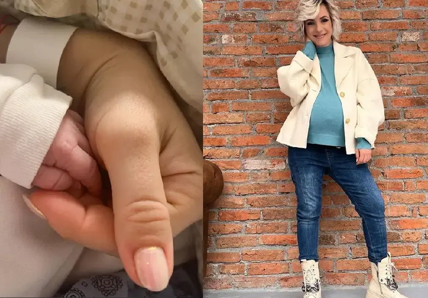 Честито! Поли Генова роди момиченце