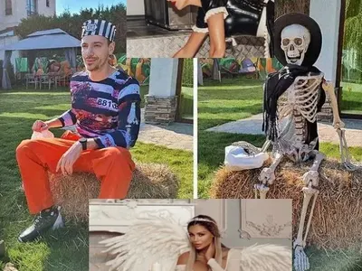 Вижте родните звезди на Хелиуин! НиЛо се облече като камериерка, Петканови станаха затворници (МНОГО СНИМКИ)