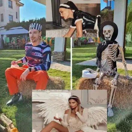 Вижте родните звезди на Хелиуин! НиЛо се облече като камериерка, Петканови станаха затворници (МНОГО СНИМКИ)