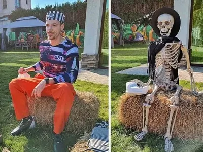 Вижте родните звезди на Хелиуин! НиЛо се облече като камериерка, Петканови станаха затворници (МНОГО СНИМКИ)