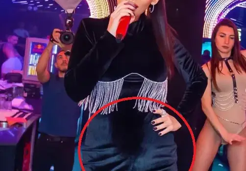 Бременната Джена се вихри на сцената (Фото)