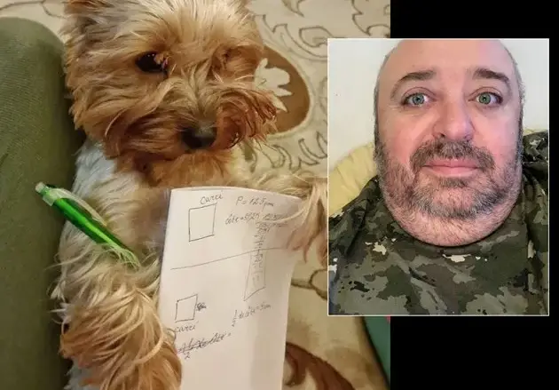 Кучето на Любо Нейков пише домашните на дъщеря му