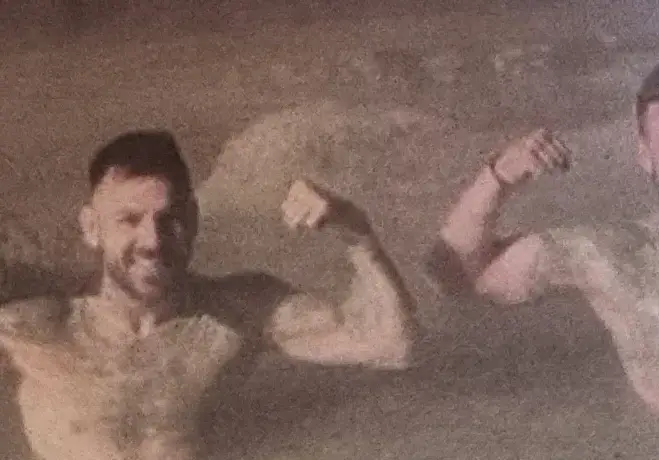 Спас Делев цопна в калните води на Рупите (Снимка)