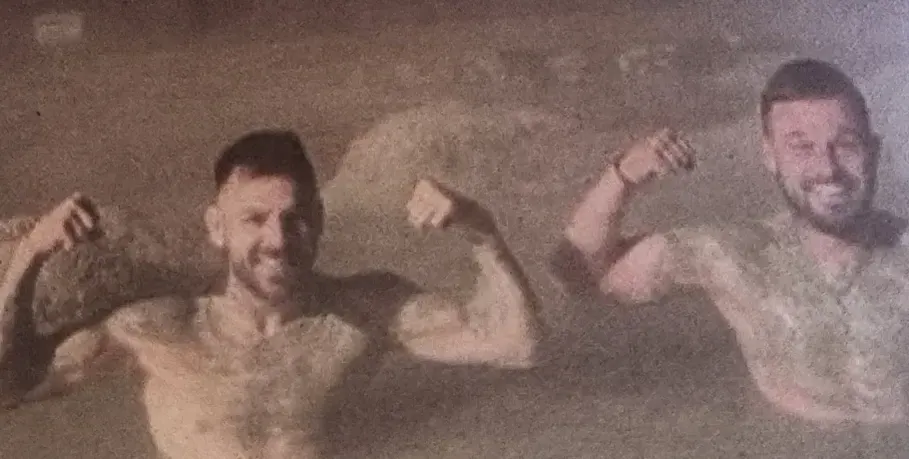 Спас Делев цопна в калните води на Рупите (Снимка)