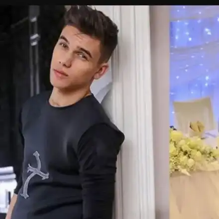 Денис Теофиков грейна на красива картина! Неизвестен автор увековечи певеца