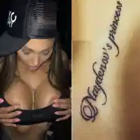 Джулиана Гани изтри бившия с лазер от бомбите си (СНИМКА)