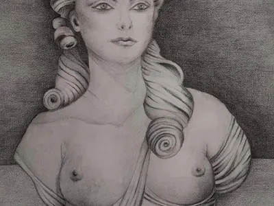 Ива Сапунджиева се показа без дрехи? Тв водещата рисува съблазнителни женски тела (СНИМКИ)