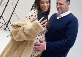 Малко преди да роди: Емилия се показа с бременното коремче (Фото)