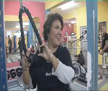 Марта Вачкова реши да отслабва (Щерката на Григор Вачков тръгна на фитнес)