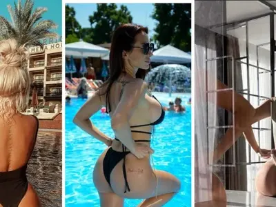 Мисис България маха опасното Д, Николета и Моника ваят бразилски ремаркета в Турция (Снимки отзад)