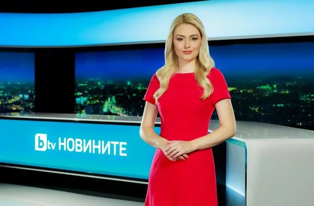 Подгласничка на Антония Петрова води новините по бТВ