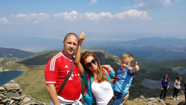 Галена се пуска по пързалката