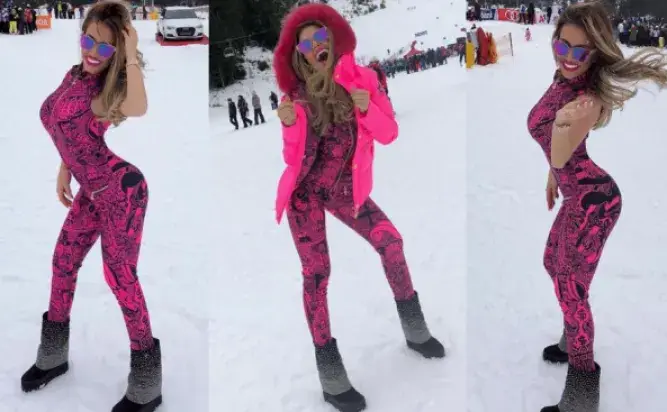 Гери-Никол се преби на ски