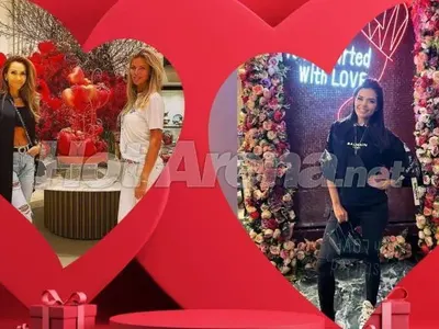 Кой как празнува любовта: Софка в Дубай, Ивайла Бакалова се събра с бившия на Маги Сидерова и още… + СНИМКИ