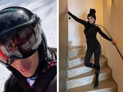 Мара Отварачката на ски в Италия