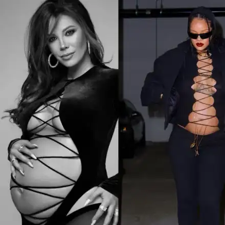 Ти да видиш! Бременната Риана копира Емилия (Фото факт)