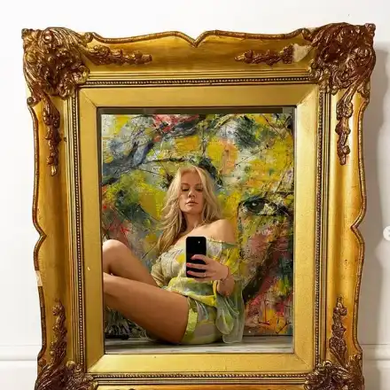 Мария Игнатова се превърна в картина