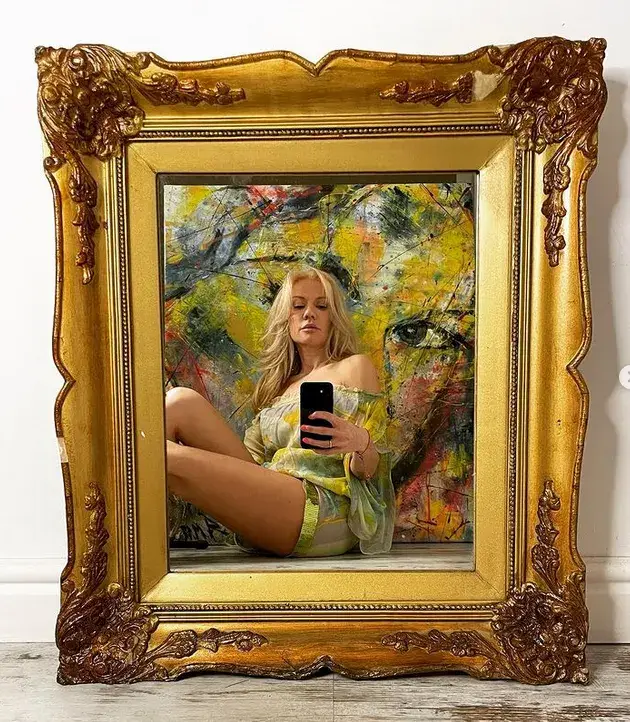 Мария Игнатова се превърна в картина