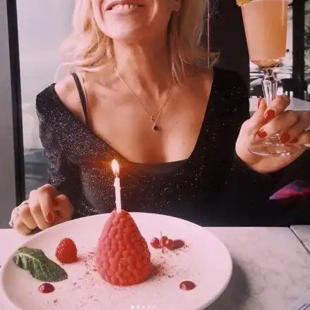 Рая Пеева празнува рожден ден с Бахаров