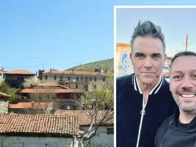 Роби Уилямс и Лео Бианки се скриха на село