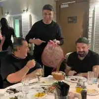 Тони Стораро почерпи с калкан  Василис Карас