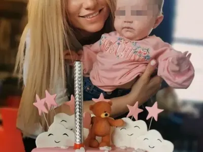 Ивена празнува 6 месеца на бебето си