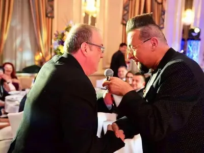 Краси Радков празнува рожден ден с Евгени Минчев