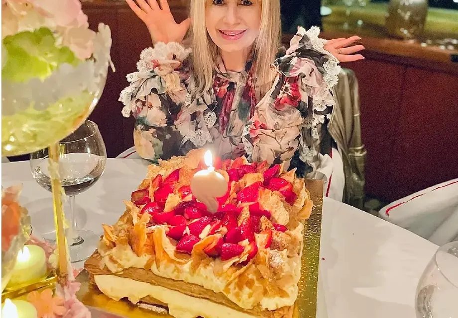 Лили Иванова не вкуси от тортата си за рождения ден