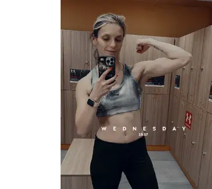 Луиза Григорова помпа мускули след раждането