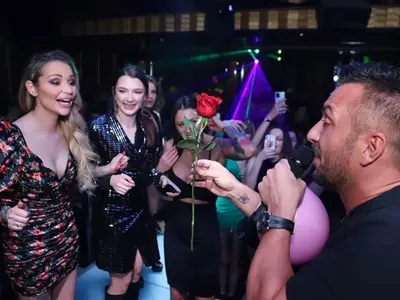 Мацките на Ергена в пиянска вакханалия с Коцето (Снимки)