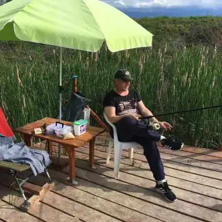 Михаил Билалов разпуска с риболов