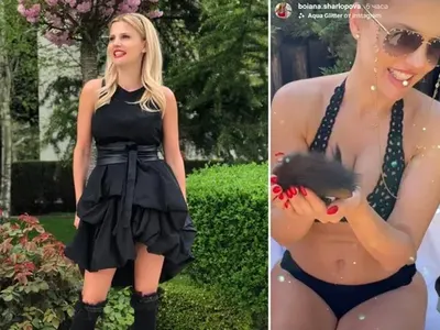 Вдовицата на Шарлопов храни катеричка