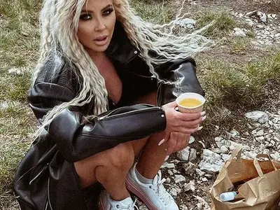 Андреа отслабнала с мерак