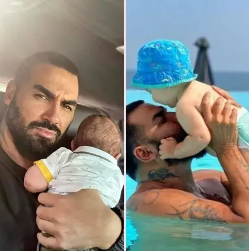 Азис представи третото дете на Гущерови за свой син (Снимки)